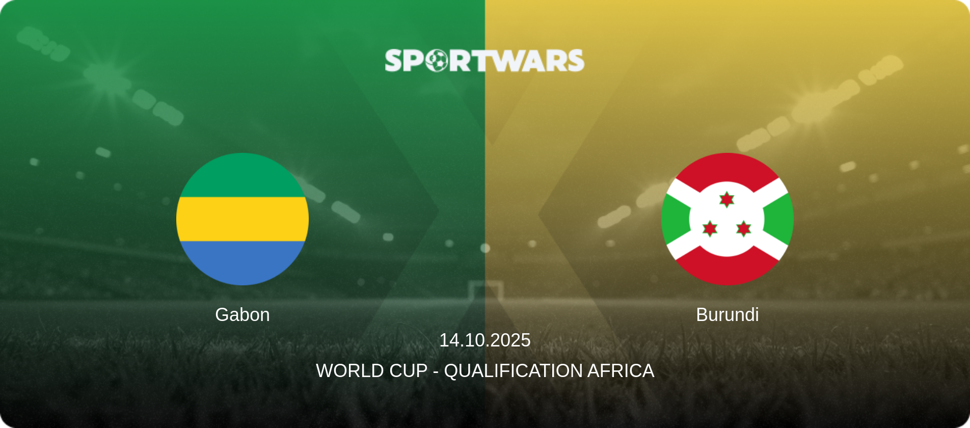 Gabon — Burundi, 14.10.2025 — World Cup - Qualification Africa (match preview)