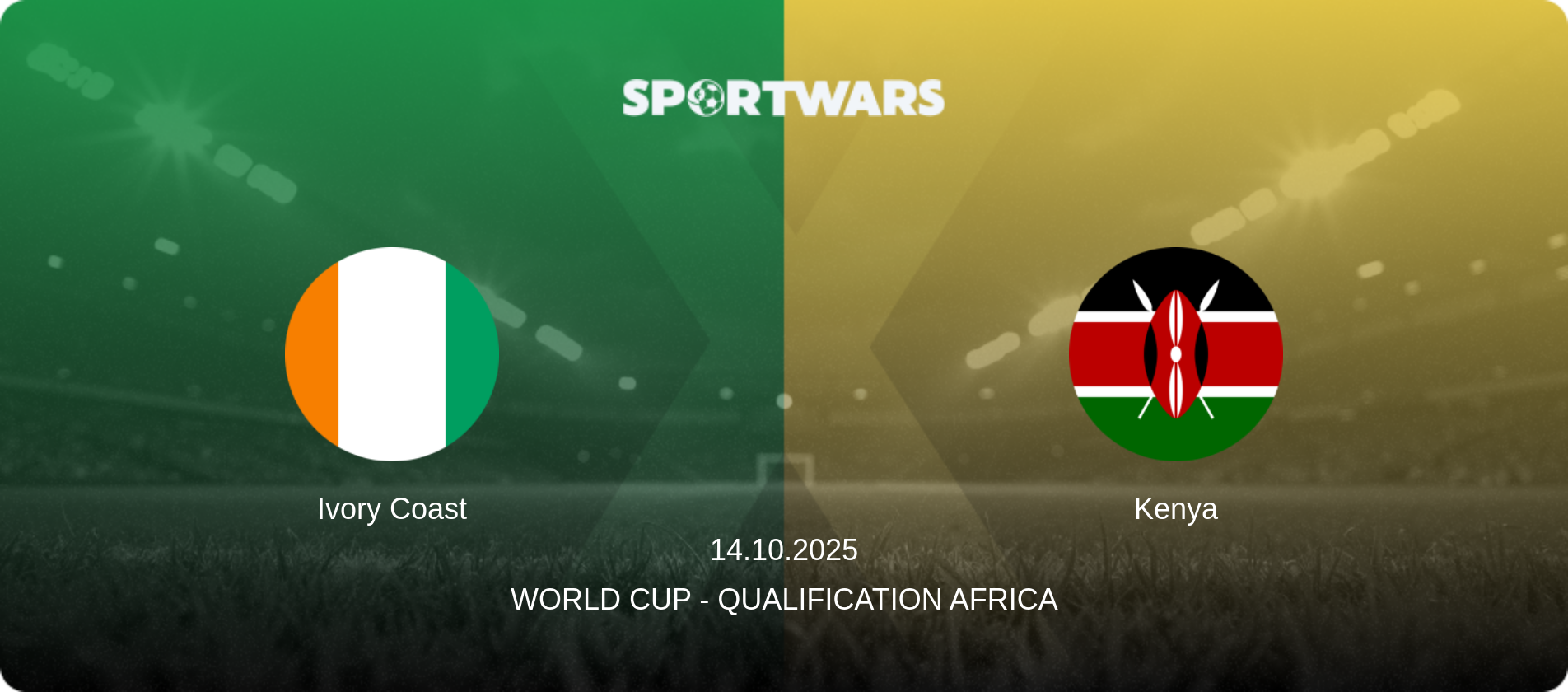 Ivory Coast — Kenya, 14.10.2025 — World Cup - Qualification Africa (match preview)