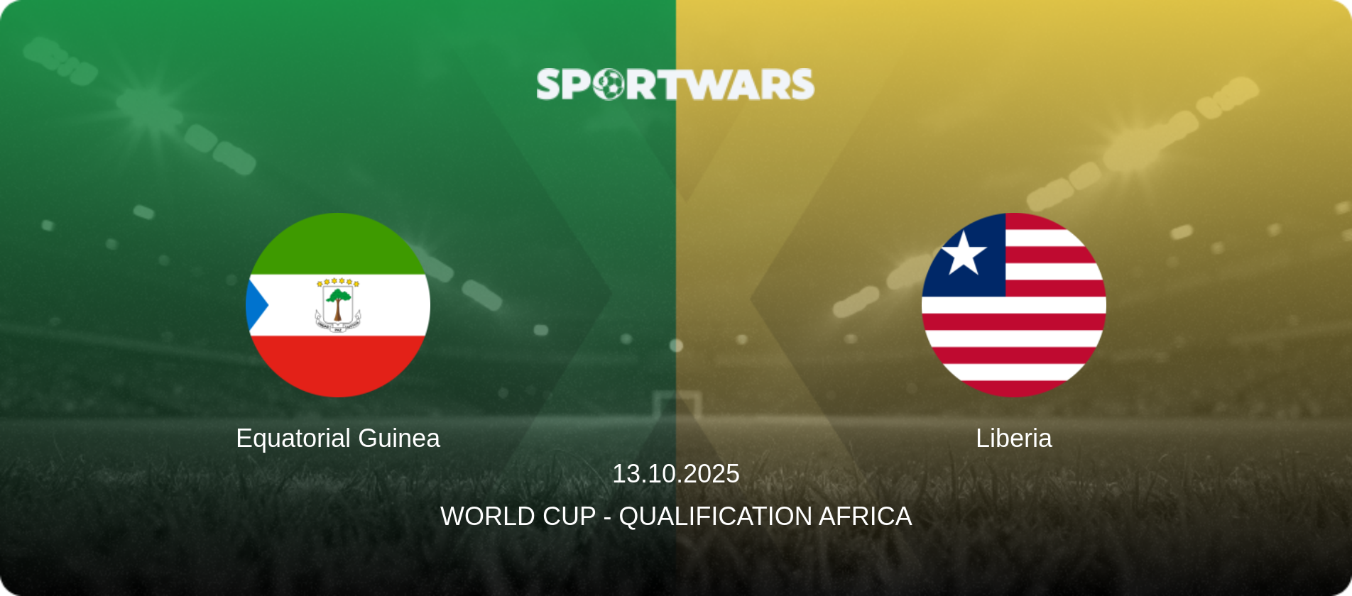 Equatorial Guinea — Liberia, 13.10.2025 — World Cup - Qualification Africa (match preview)