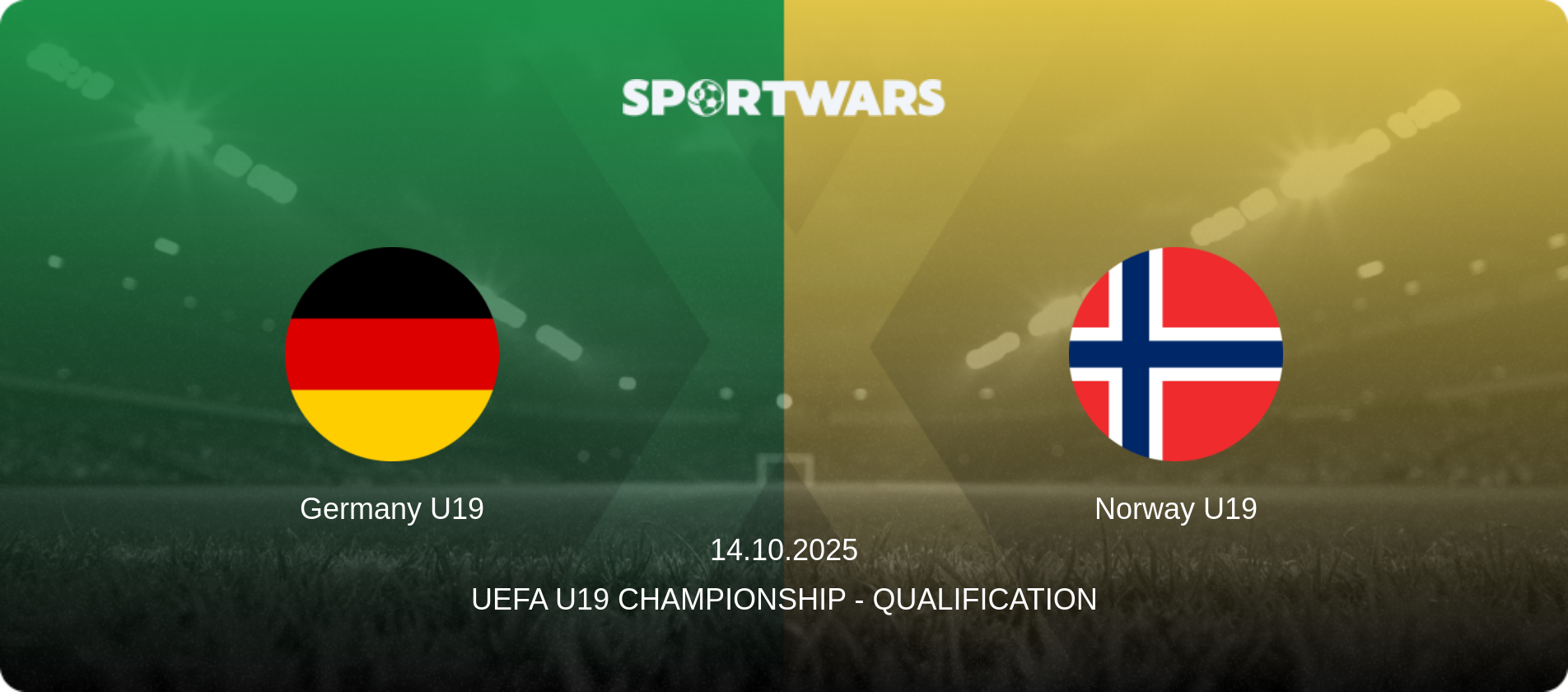 Germany U19 — Norway U19, 14.10.2025 — UEFA U19 Championship - Qualification (match preview)