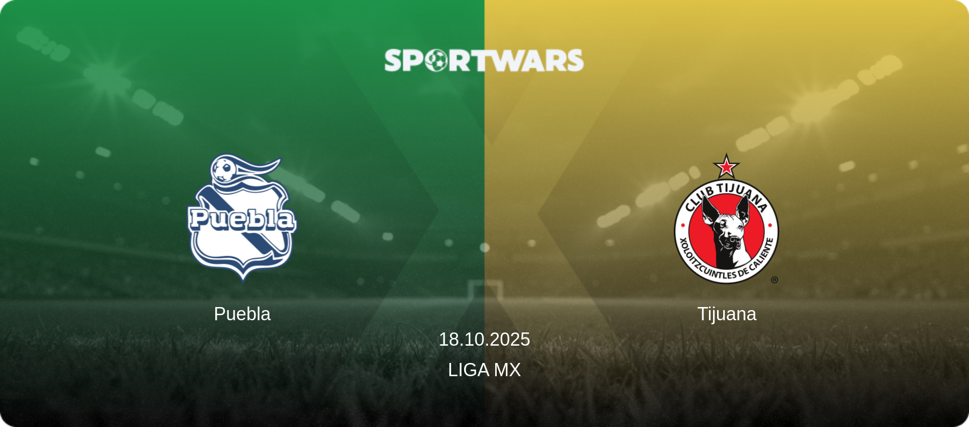 Puebla — Tijuana, 18.10.2025 — Liga MX (match preview)