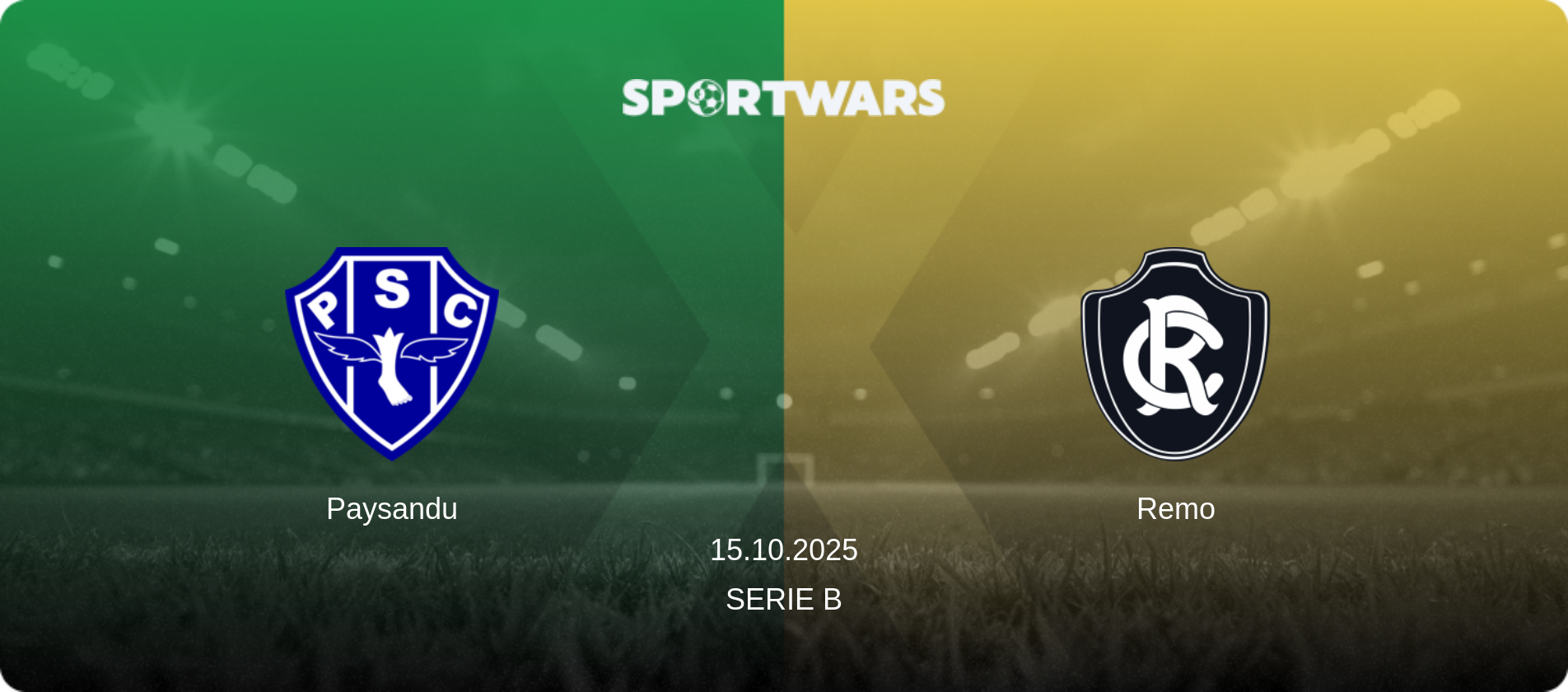 Paysandu — Remo, 15.10.2025 — Serie B (match preview)