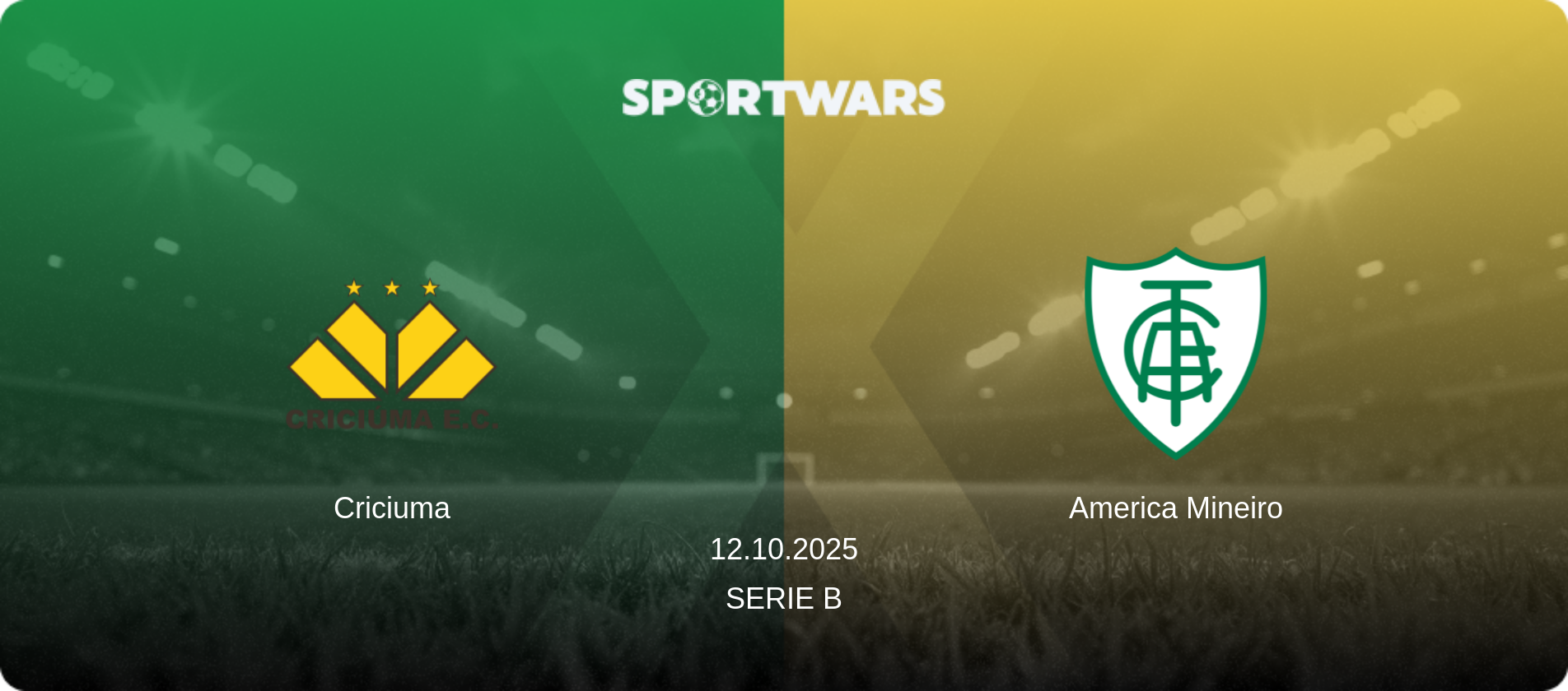 Criciuma — America Mineiro, 12.10.2025 — Serie B (match preview)