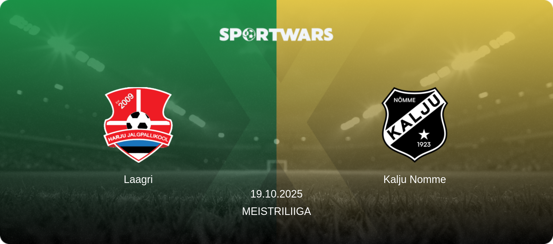 Laagri — Kalju Nomme, 19.10.2025 — Meistriliiga (match preview)