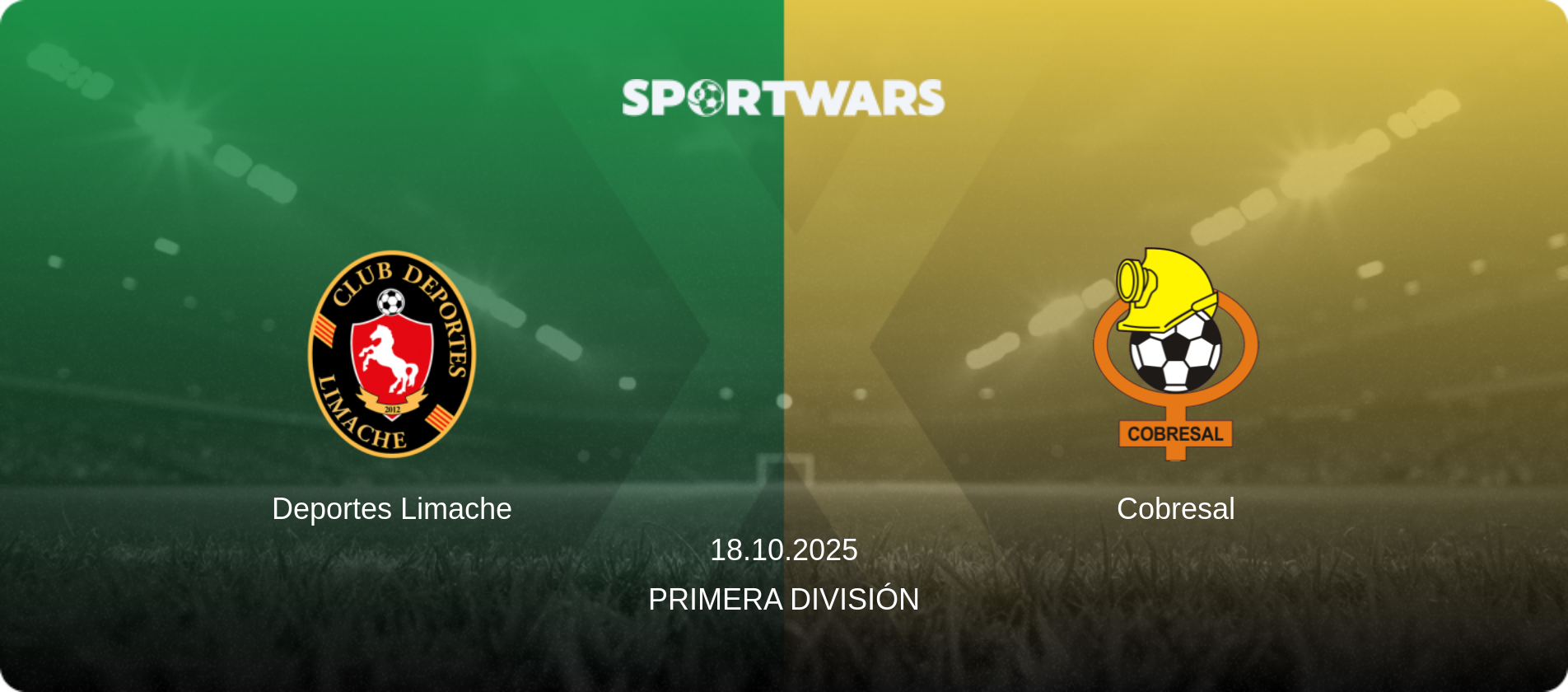 Deportes Limache — Cobresal, 18.10.2025 — Primera División (match preview)