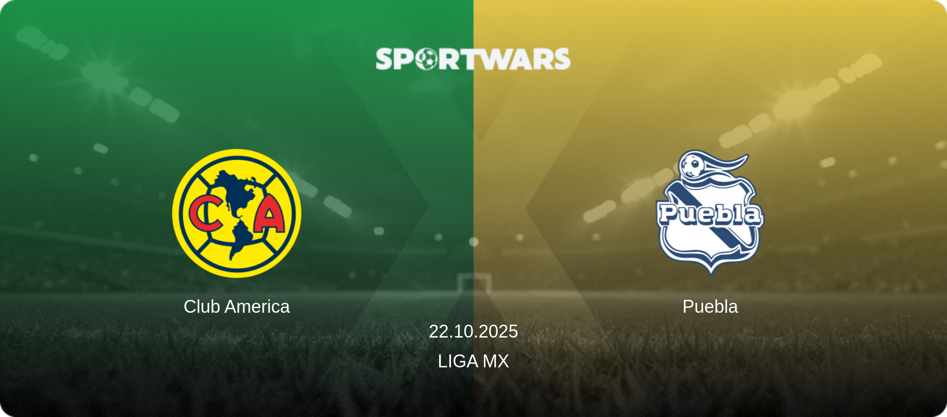 Club America — Puebla, 22.10.2025 — Liga MX (match preview)