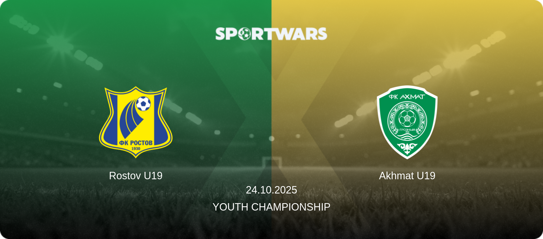 Rostov U19 — Akhmat U19, 24.10.2025 — Youth Championship (match preview)