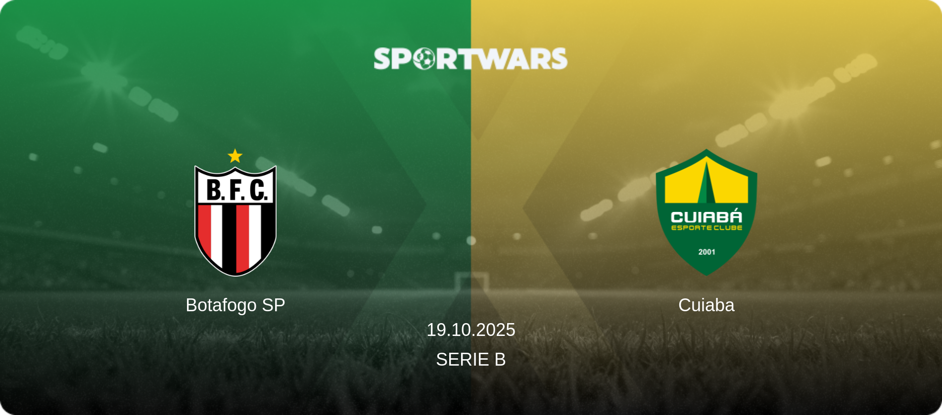 Botafogo SP — Cuiaba, 19.10.2025 — Serie B (match preview)