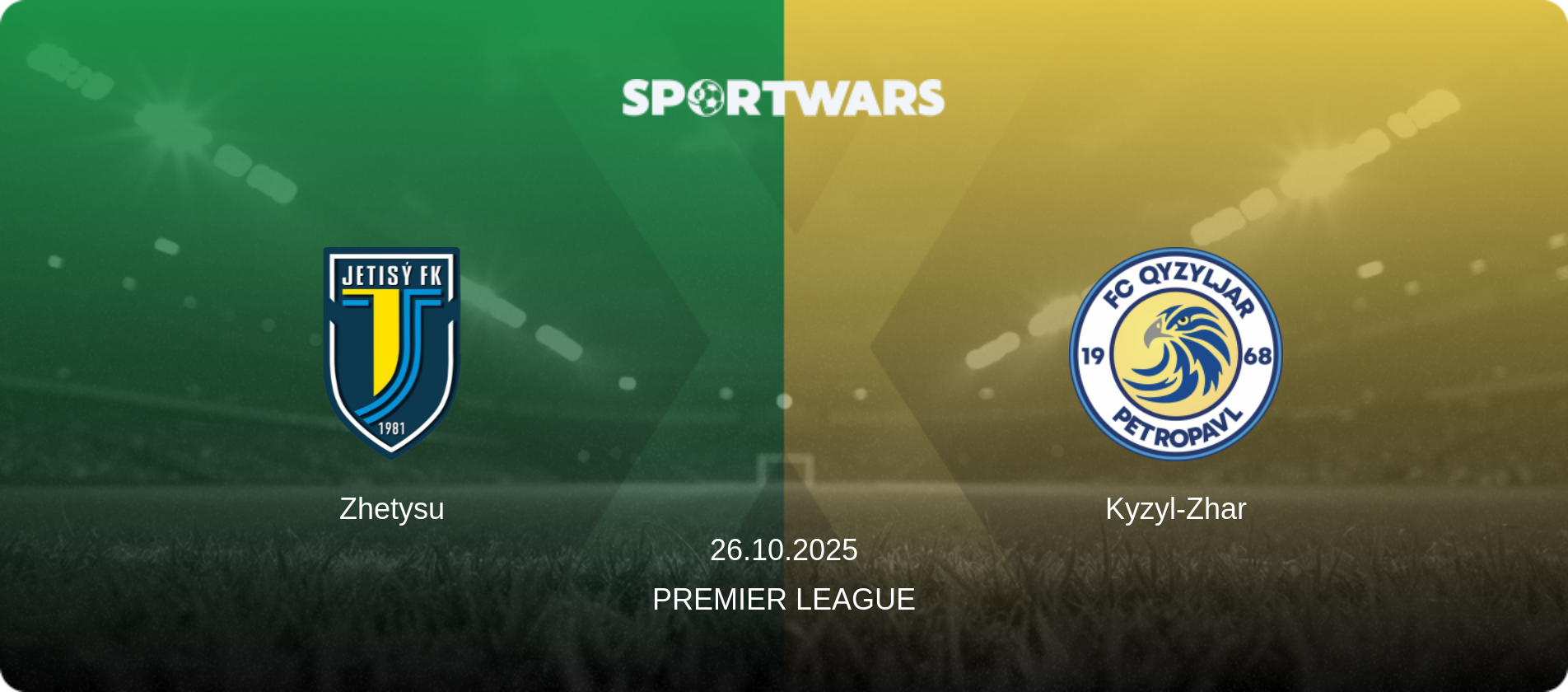 Zhetysu — Kyzyl-Zhar, 26.10.2025 — Premier League (match preview)