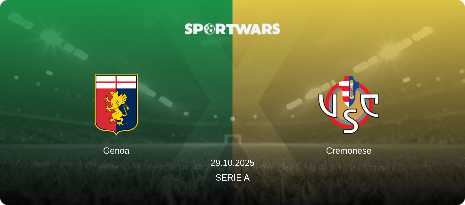 Genoa — Cremonese, 29.10.2025 — Serie A (match preview)