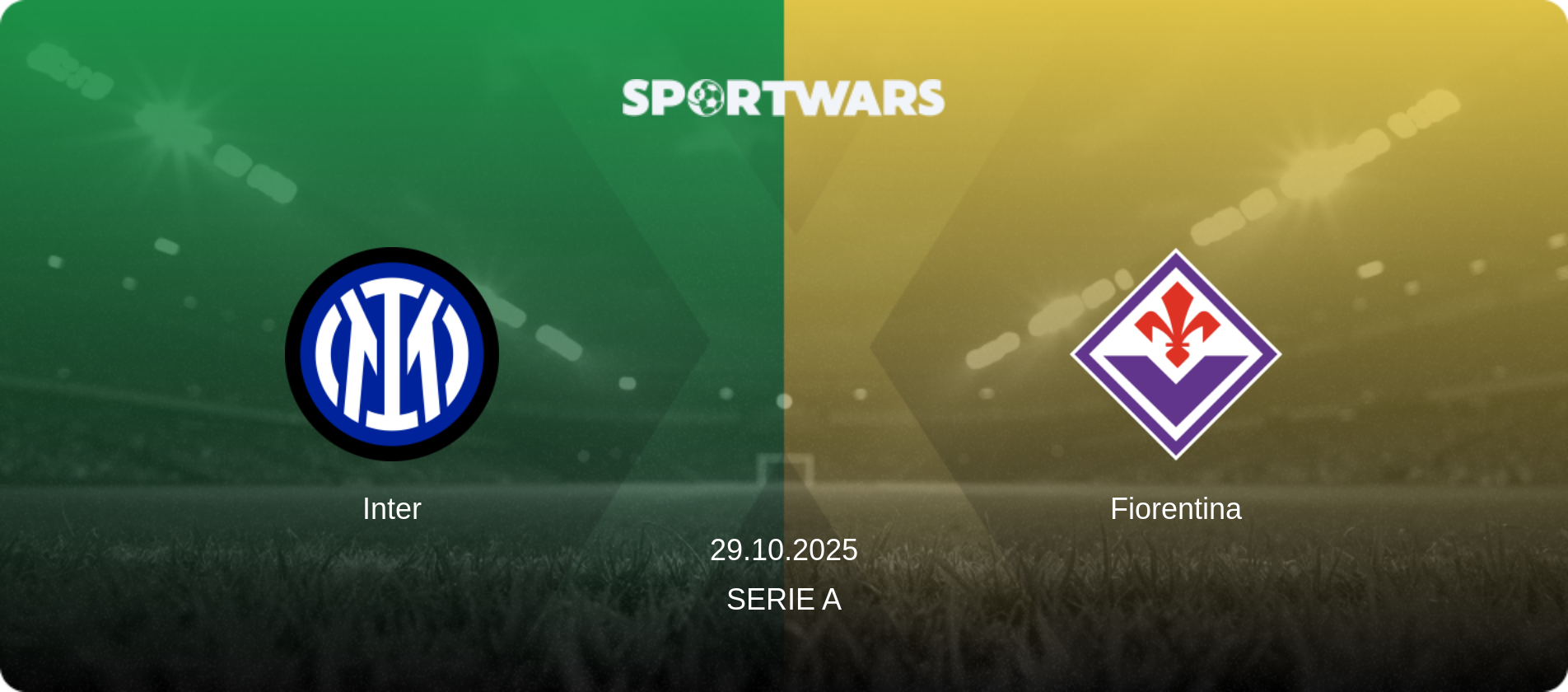Inter — Fiorentina, 29.10.2025 — Serie A (match preview)