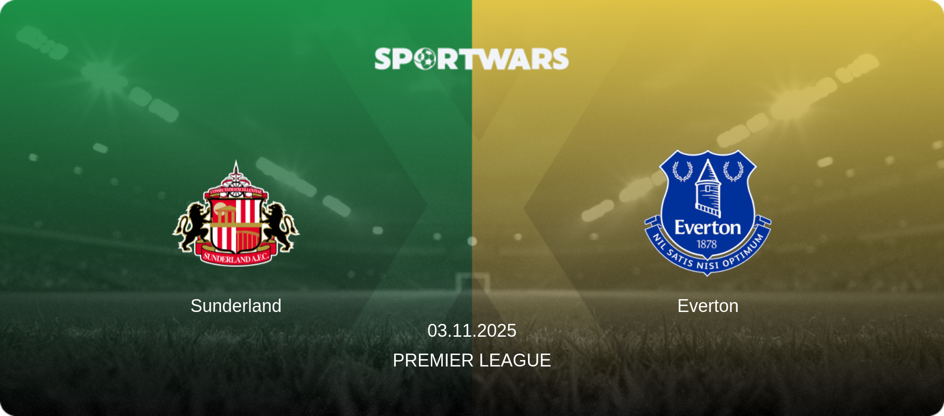 Sunderland — Everton, 03.11.2025 — Premier League (match preview)