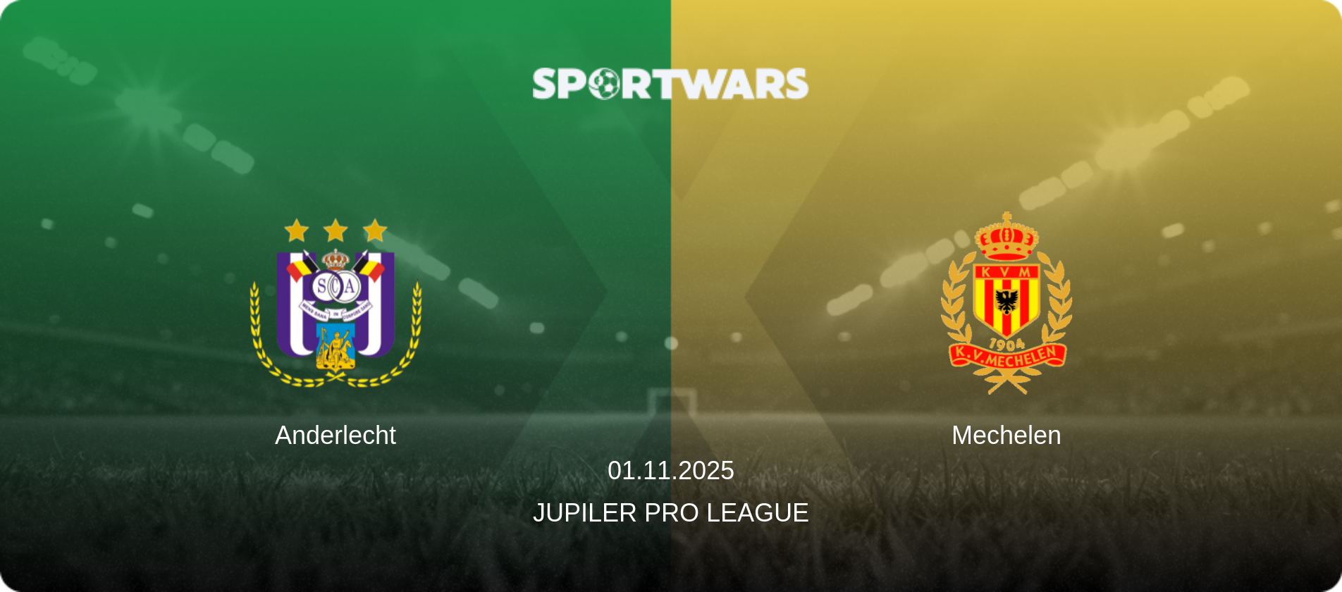 Anderlecht — Mechelen, 01.11.2025 — Jupiler Pro League (match preview)