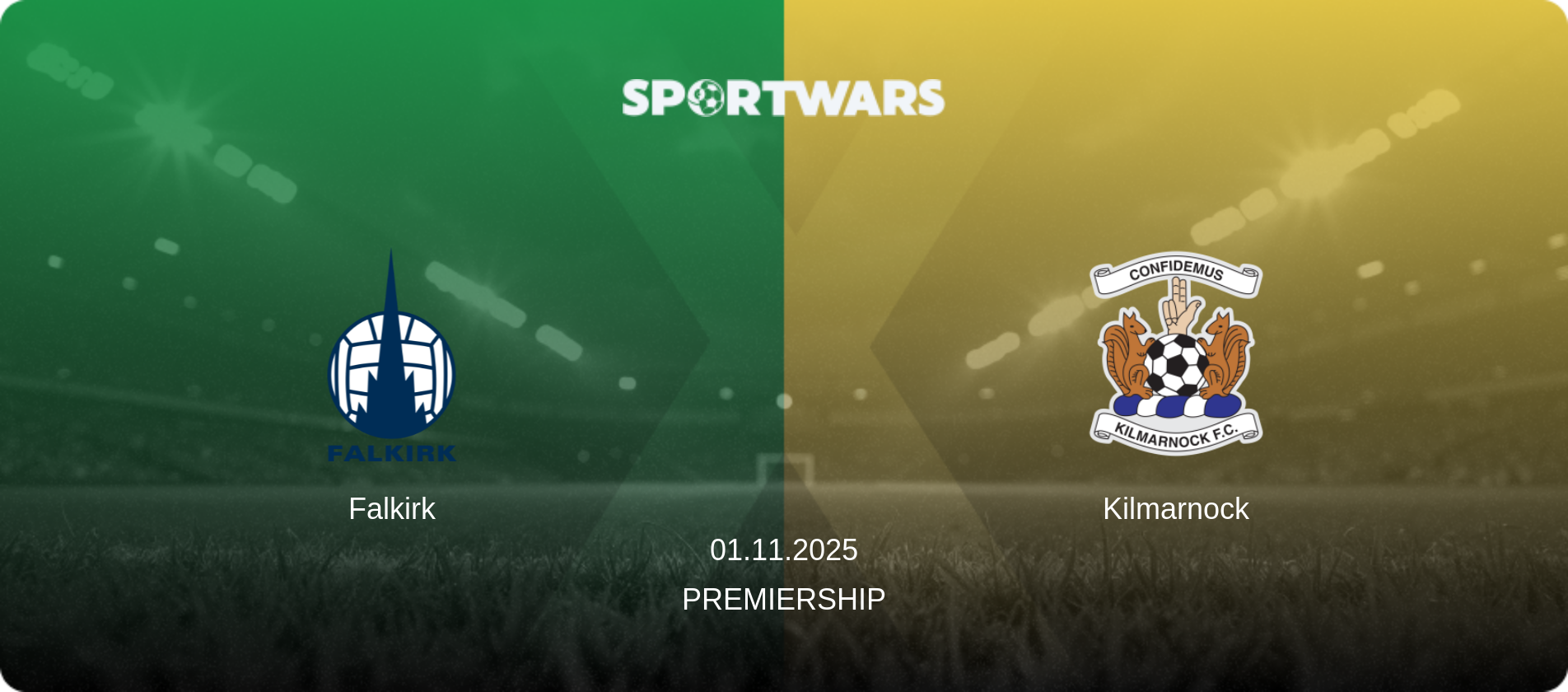 Falkirk — Kilmarnock, 01.11.2025 — Premiership (match preview)