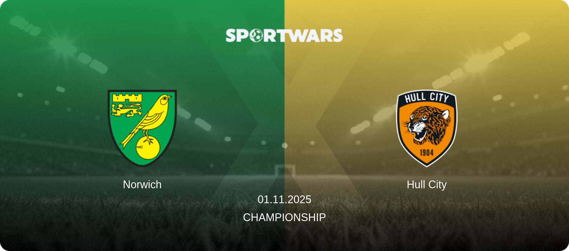 Norwich — Hull City, 01.11.2025 — Championship (match preview)