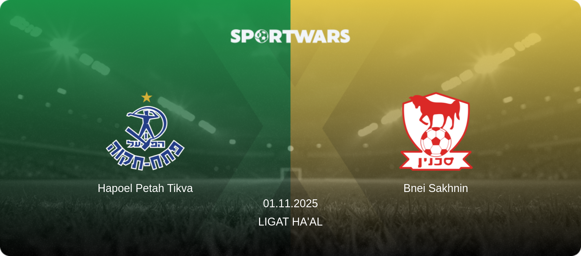 Hapoel Petah Tikva — Bnei Sakhnin, 01.11.2025 — Ligat Ha'al (match preview)