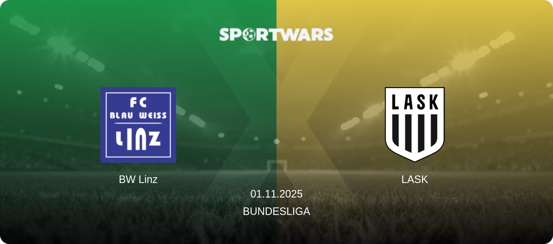 BW Linz — LASK, 01.11.2025 — Bundesliga (match preview)