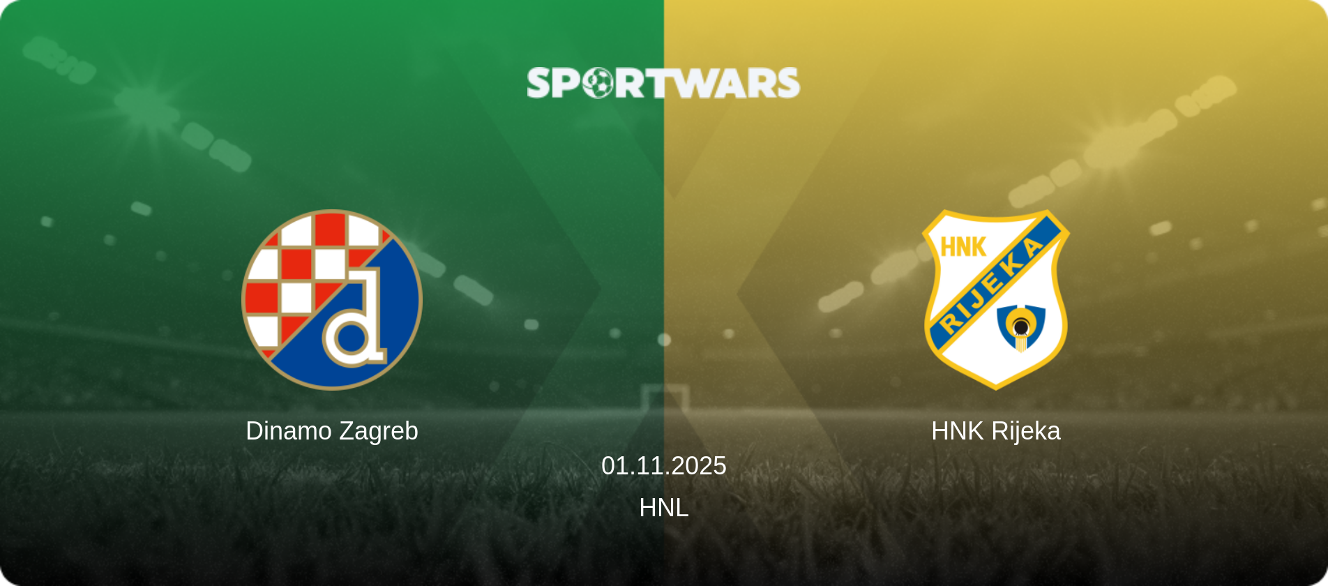 Dinamo Zagreb — HNK Rijeka, 01.11.2025 — HNL (match preview)