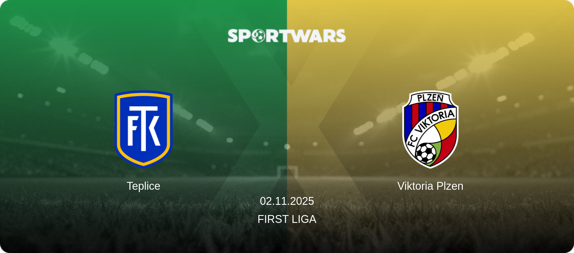 Teplice — Viktoria Plzen, 02.11.2025 — First Liga (match preview)