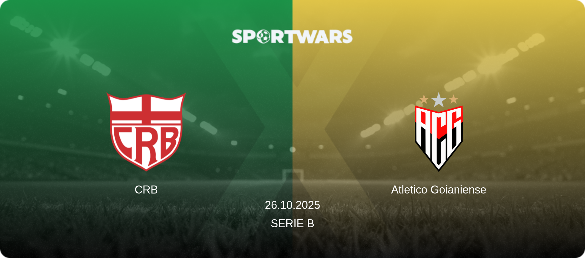 CRB — Atletico Goianiense, 26.10.2025 — Serie B (match preview)