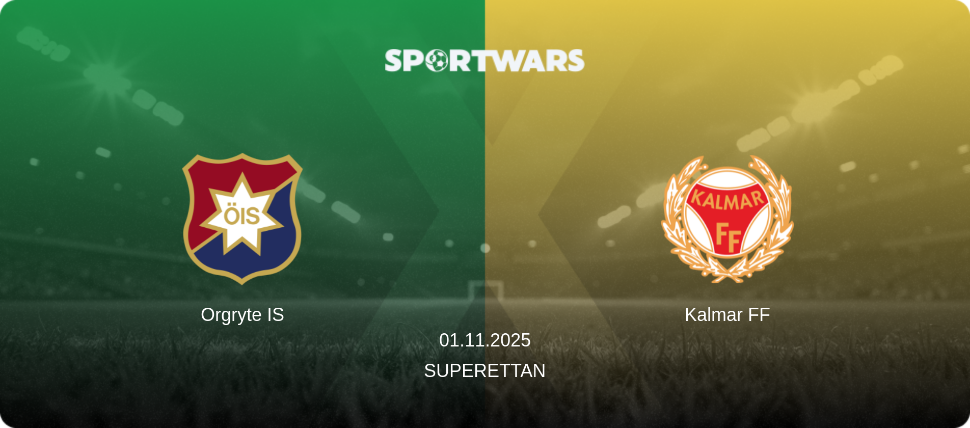 Orgryte IS — Kalmar FF, 01.11.2025 — Superettan (match preview)