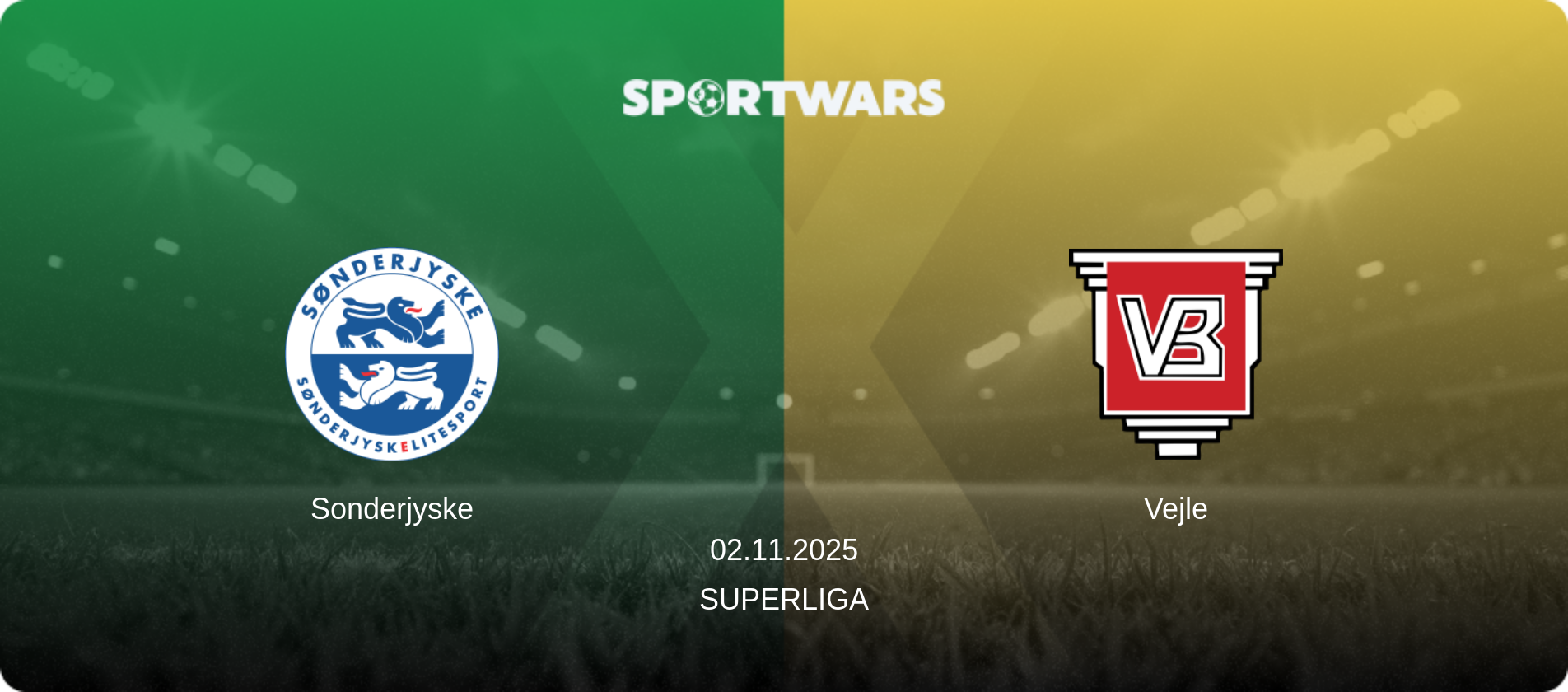 Sonderjyske — Vejle, 02.11.2025 — Superliga (match preview)