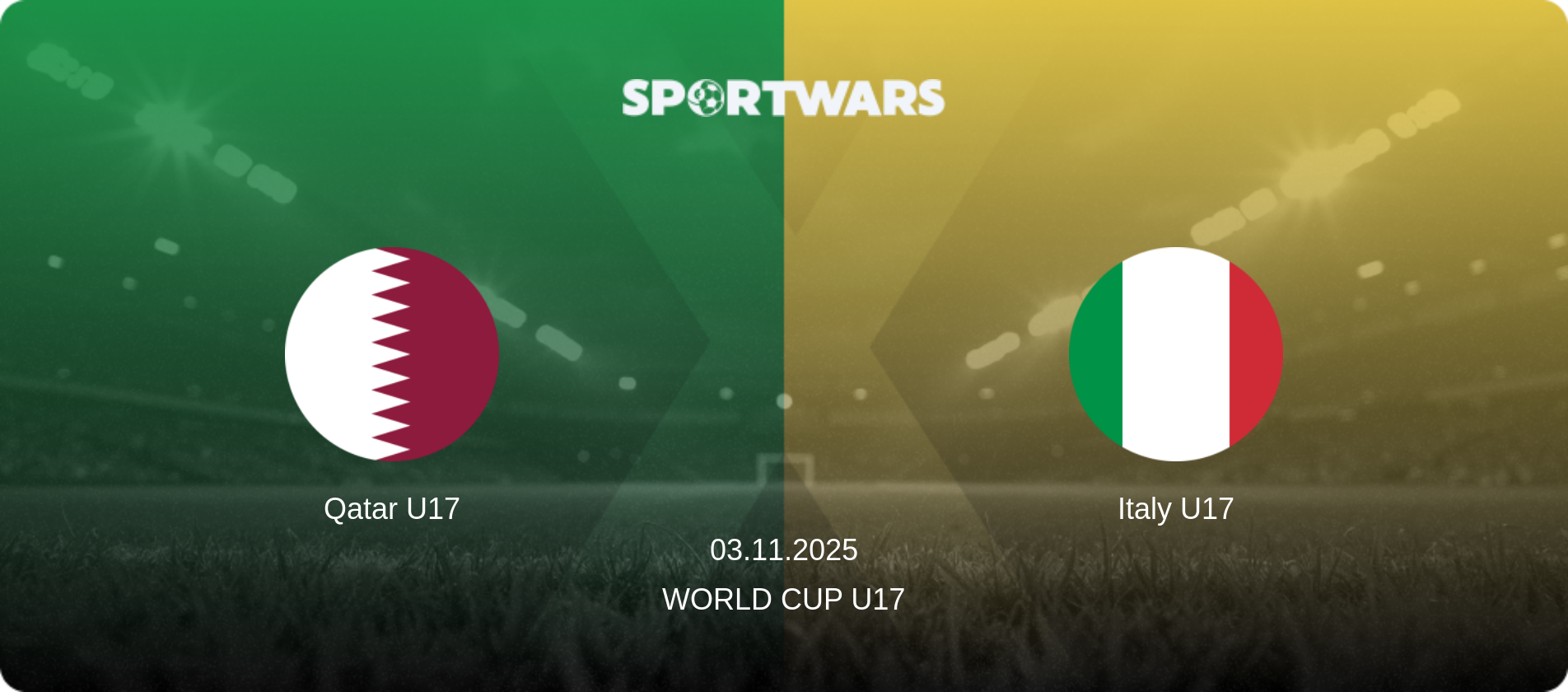 Qatar U17 — Italy U17, 03.11.2025 — World Cup U17 (match preview)