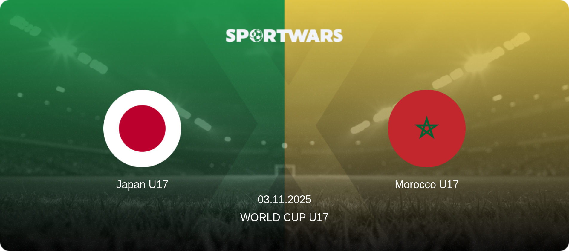 Japan U17 — Morocco U17, 03.11.2025 — World Cup U17 (match preview)