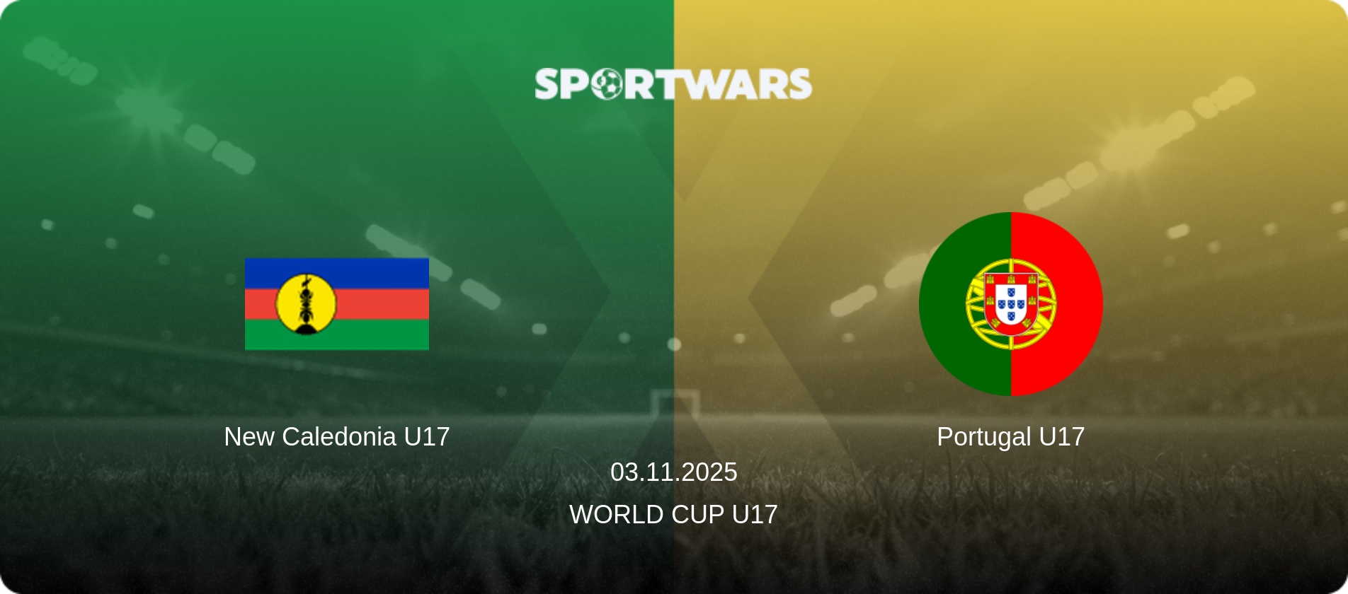 New Caledonia U17 — Portugal U17, 03.11.2025 — World Cup U17 (match preview)