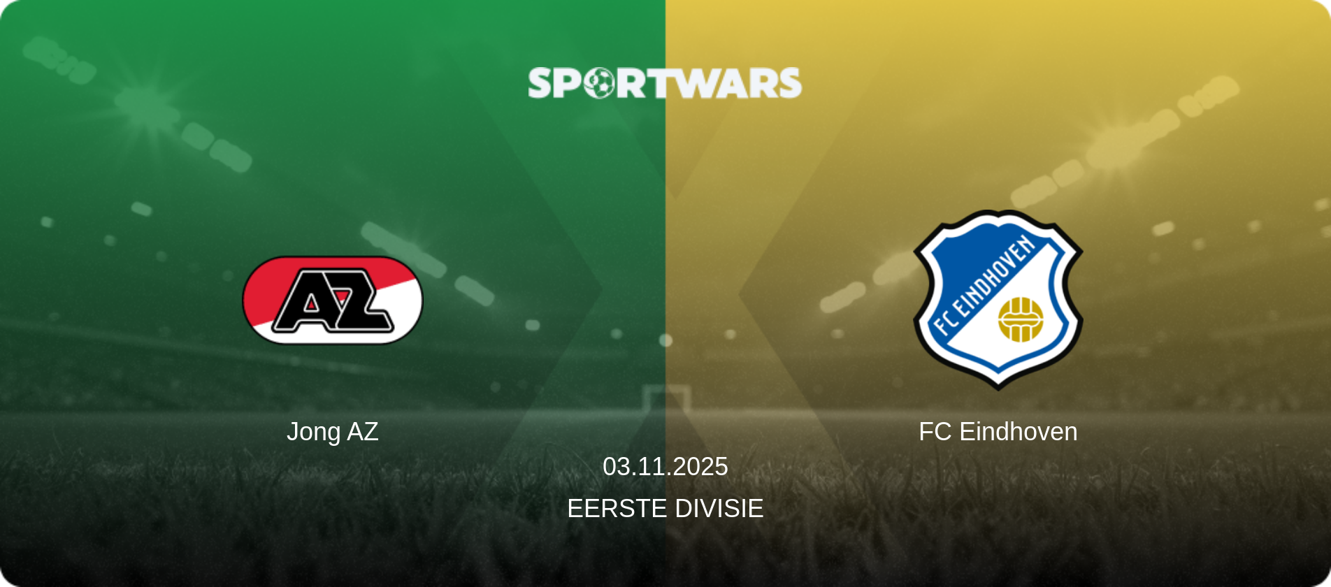 Jong AZ — FC Eindhoven, 03.11.2025 — Eerste Divisie (match preview)