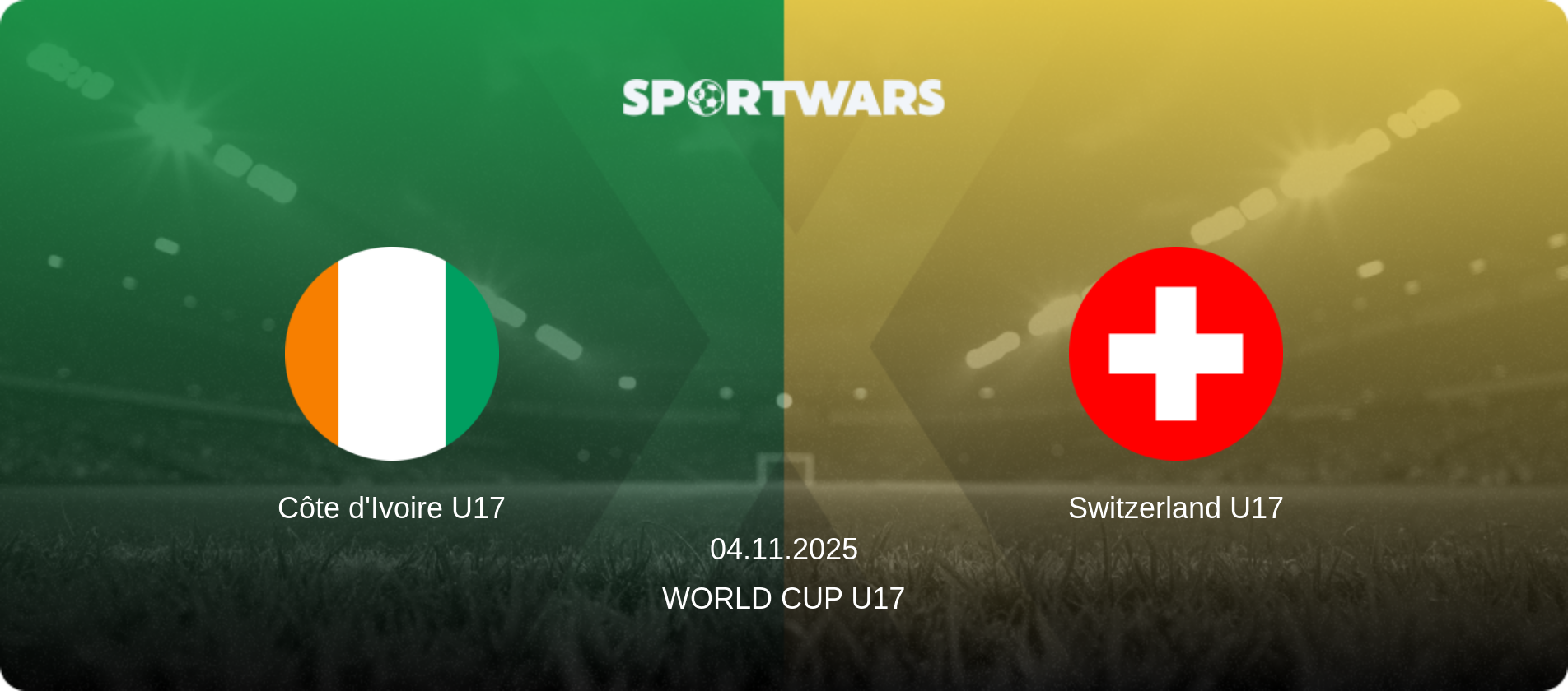 Côte d'Ivoire U17 — Switzerland U17, 04.11.2025 — World Cup U17 (match preview)