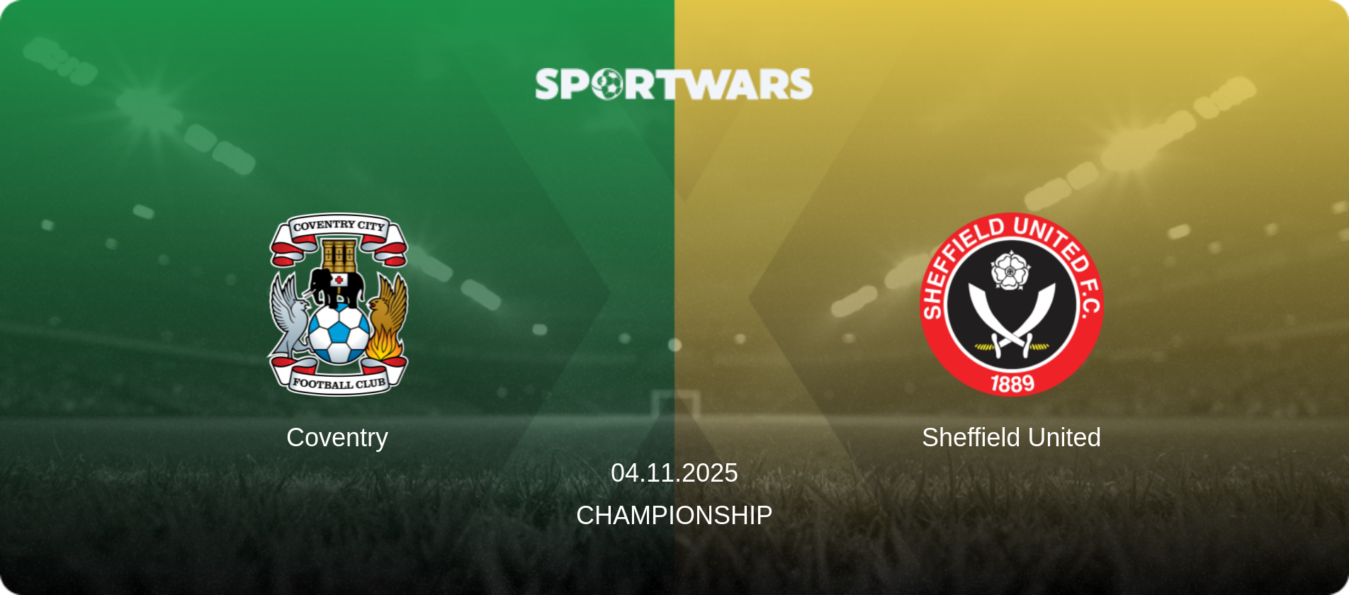 Coventry — Sheffield United, 04.11.2025 — Championship (match preview)