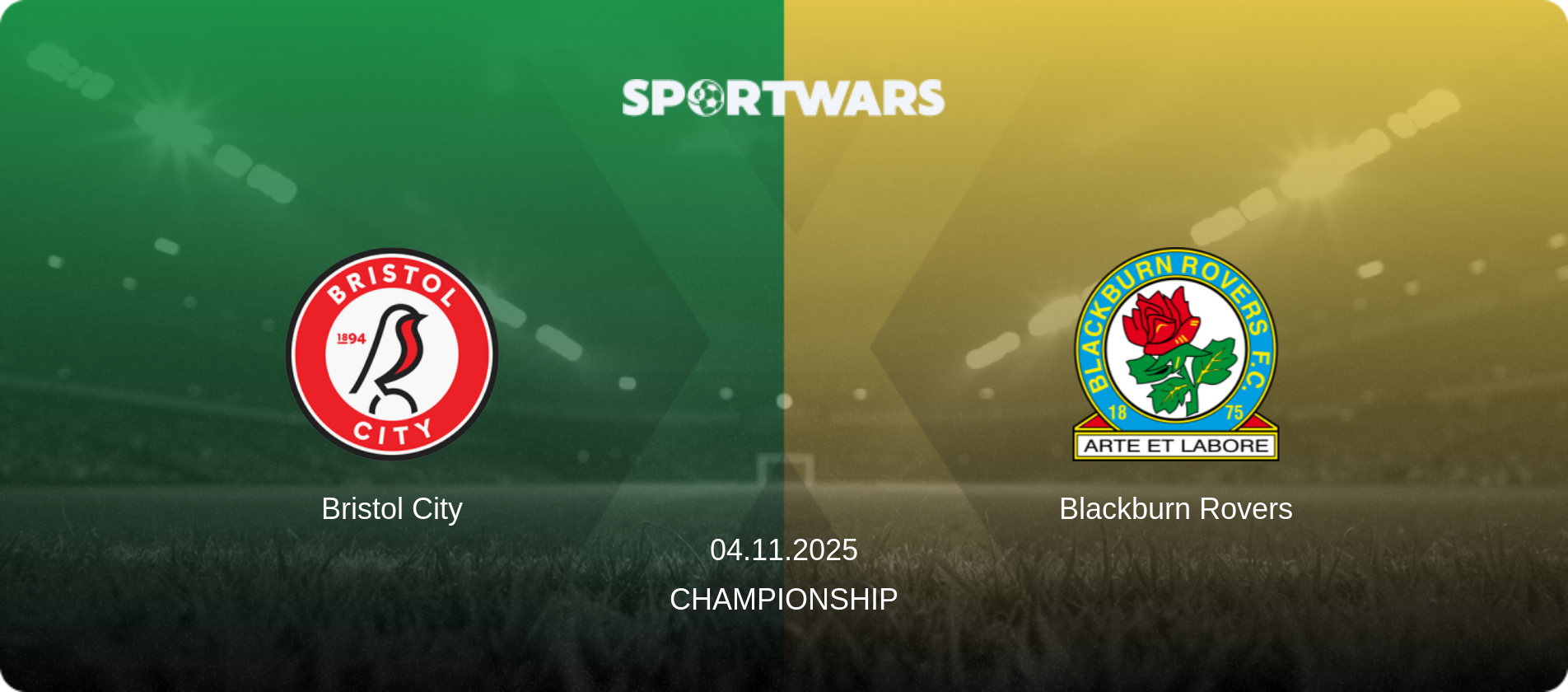 Bristol City — Blackburn Rovers, 04.11.2025 — Championship (match preview)