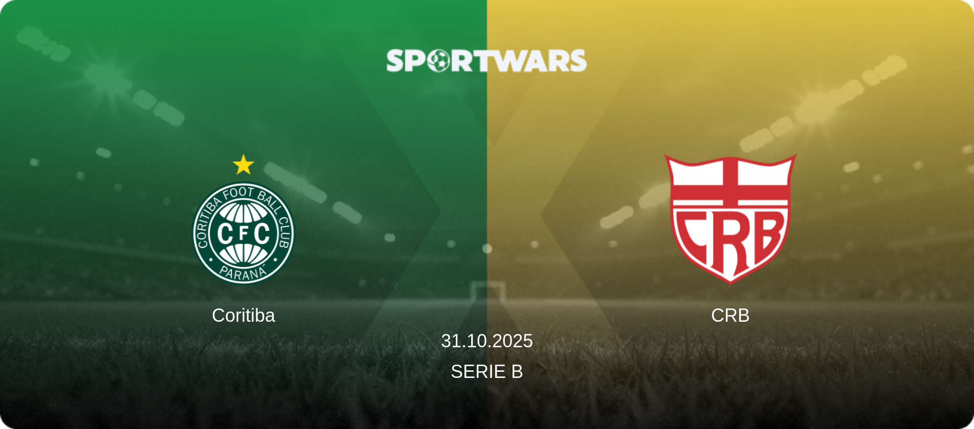 Coritiba — CRB, 31.10.2025 — Serie B (match preview)