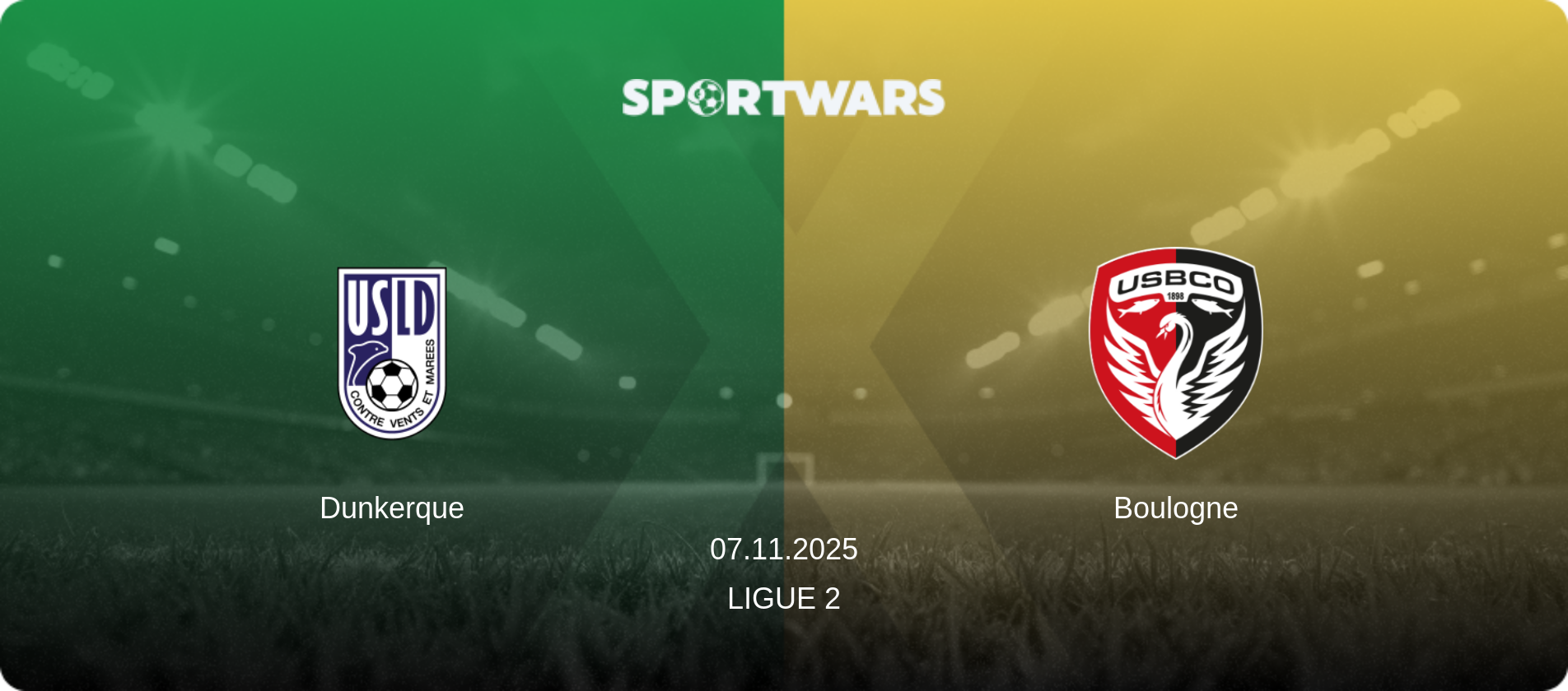 Dunkerque — Boulogne, 07.11.2025 — Ligue 2 (match preview)