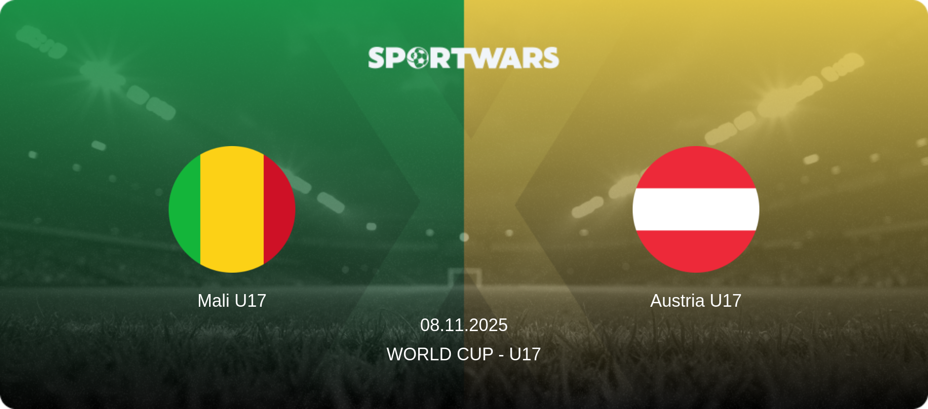 Mali U17 — Austria U17, 08.11.2025 — World Cup - U17 (match preview)