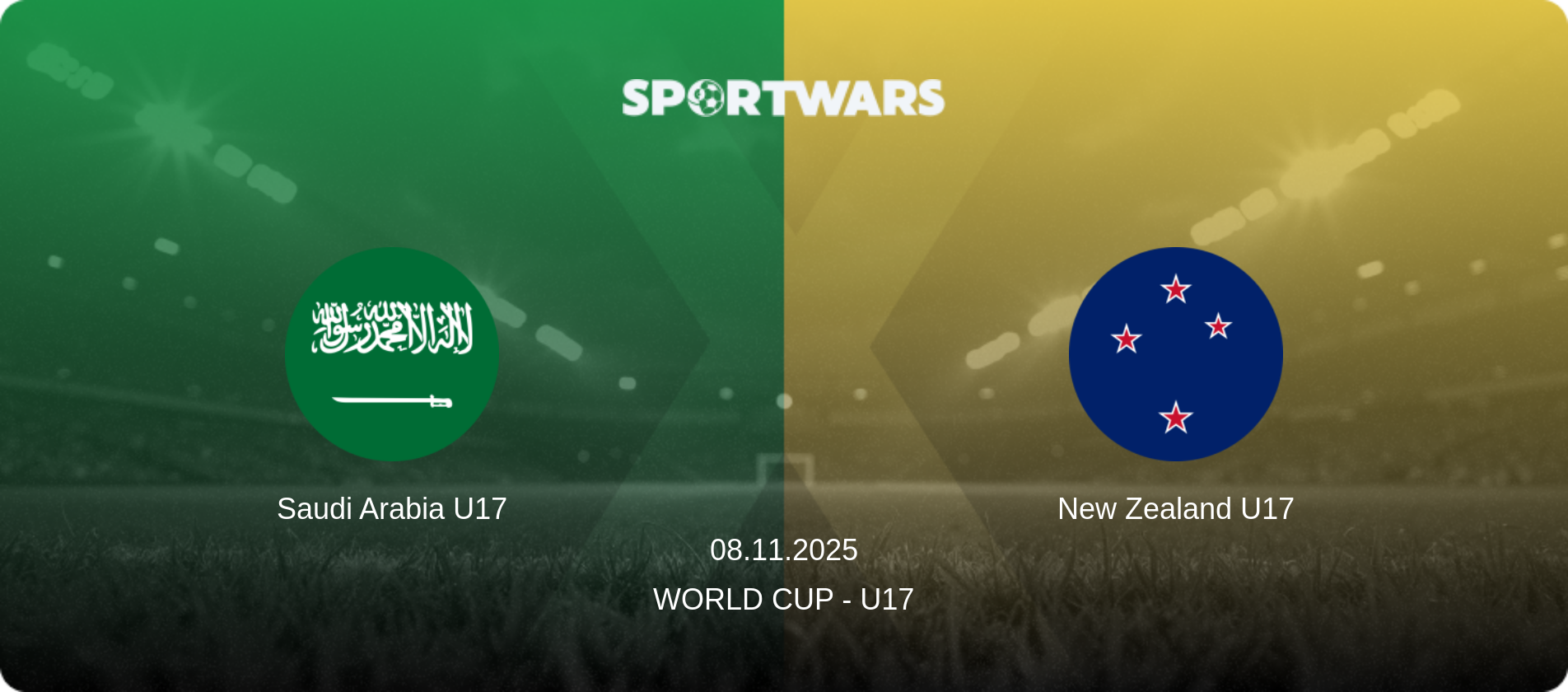 Saudi Arabia U17 — New Zealand U17, 08.11.2025 — World Cup - U17 (match preview)