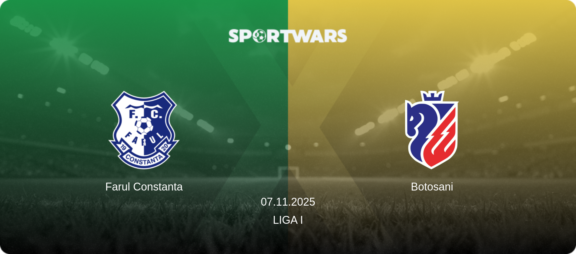 Farul Constanta — Botosani, 07.11.2025 — Liga I (match preview)