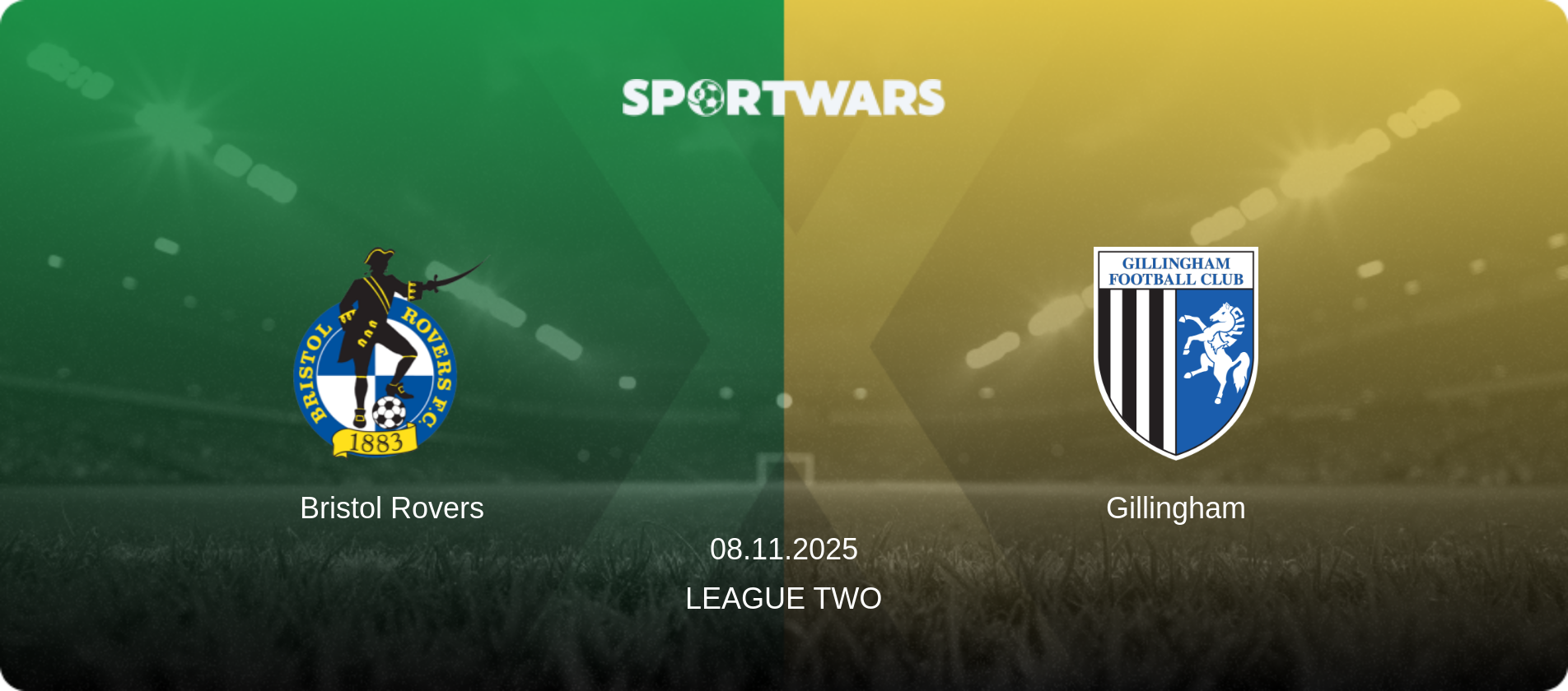 Bristol Rovers — Gillingham, 08.11.2025 — League Two (match preview)
