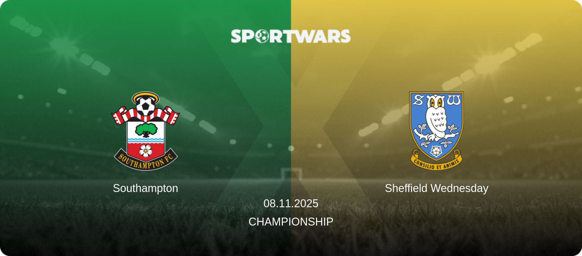 Southampton — Sheffield Wednesday, 08.11.2025 — Championship (match preview)