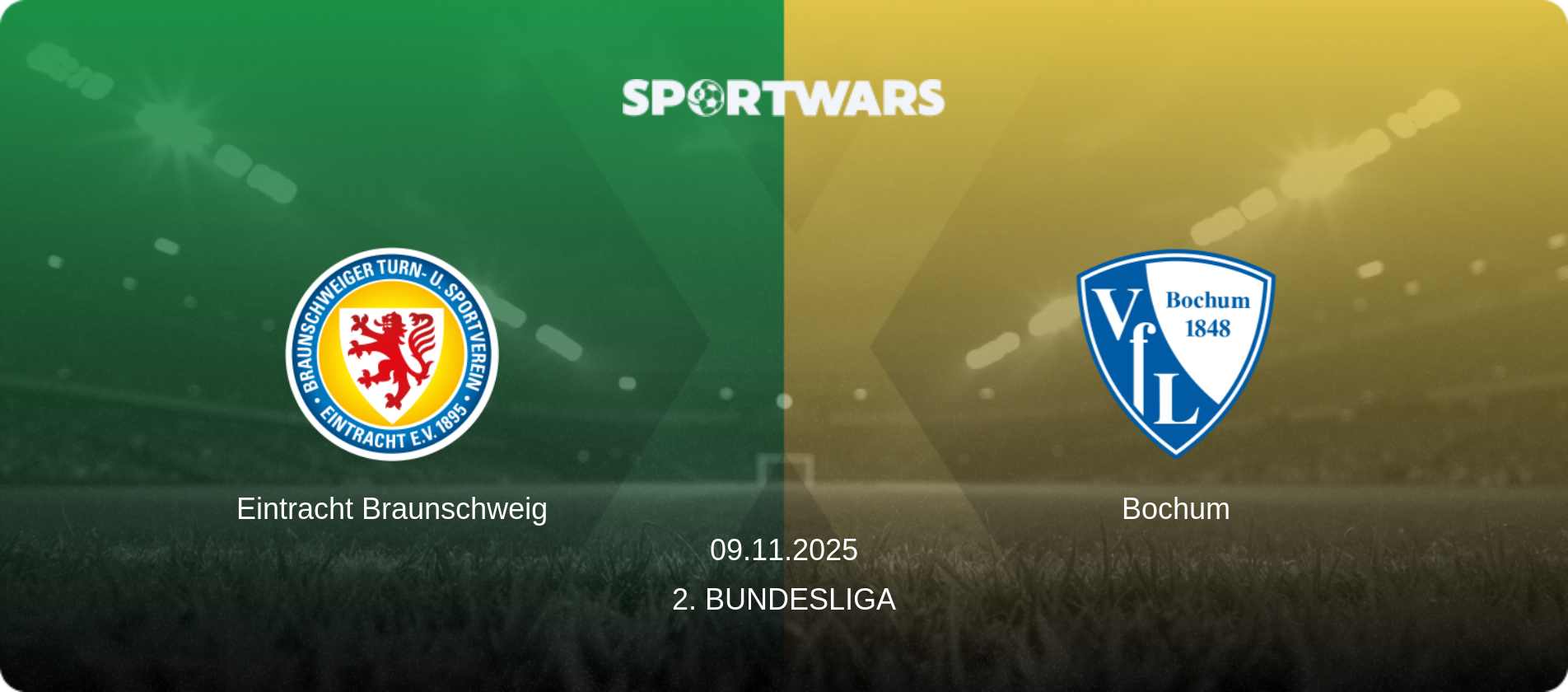 Eintracht Braunschweig — Bochum, 09.11.2025 — 2. Bundesliga (match preview)