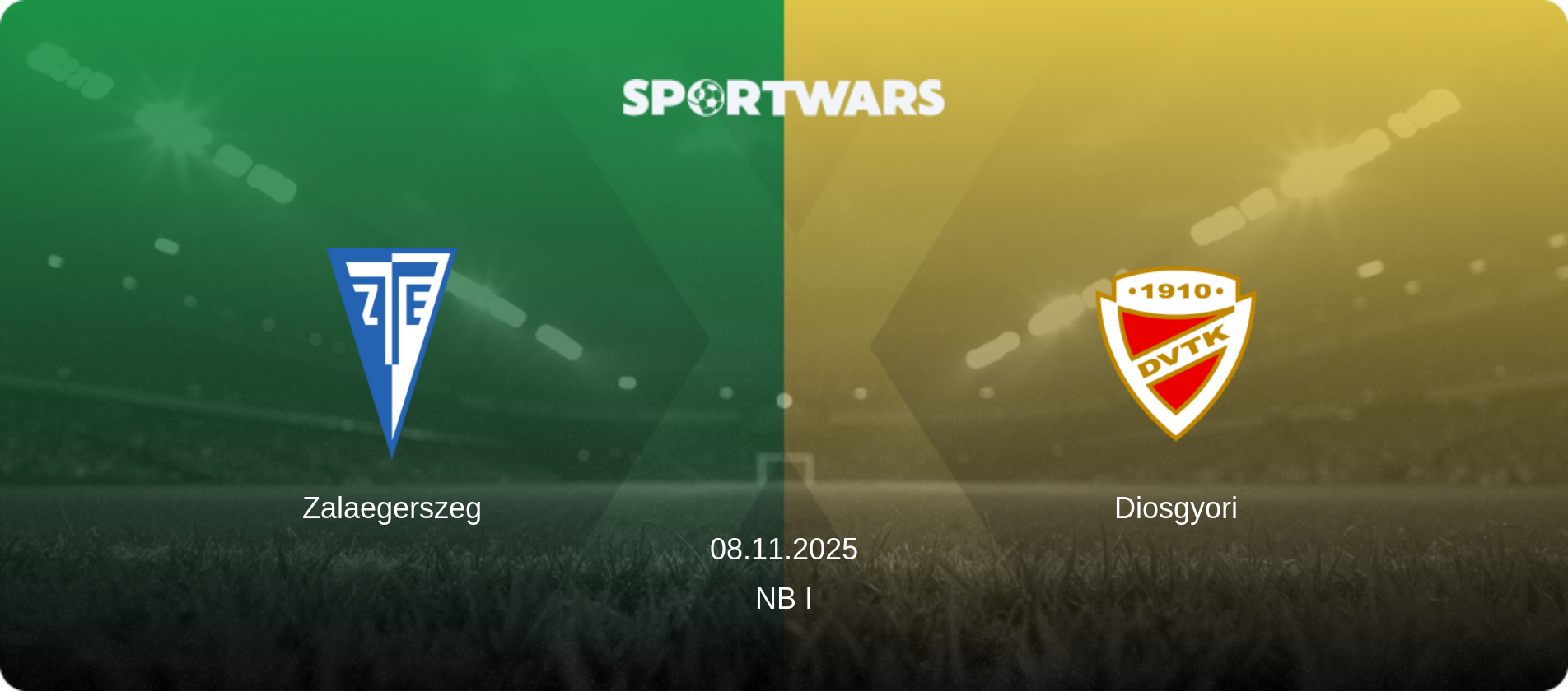 Zalaegerszeg — Diosgyori, 08.11.2025 — NB I (match preview)