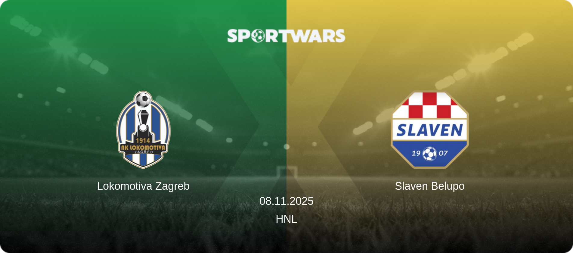Lokomotiva Zagreb — Slaven Belupo, 08.11.2025 — HNL (match preview)