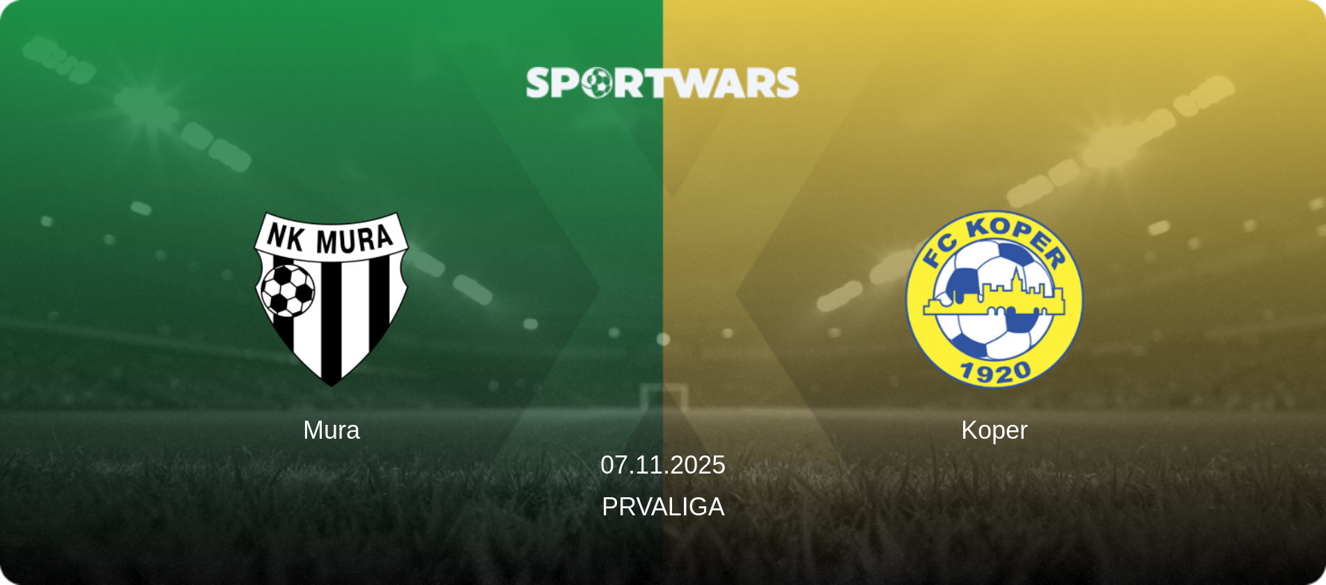 Mura — Koper, 07.11.2025 — PrvaLiga (match preview)