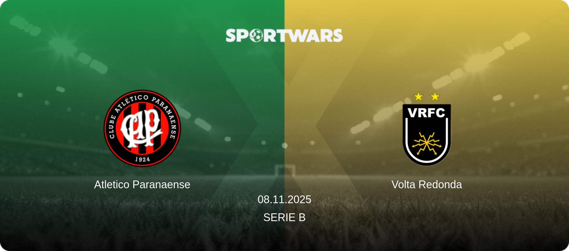 Atletico Paranaense — Volta Redonda, 08.11.2025 — Serie B (match preview)