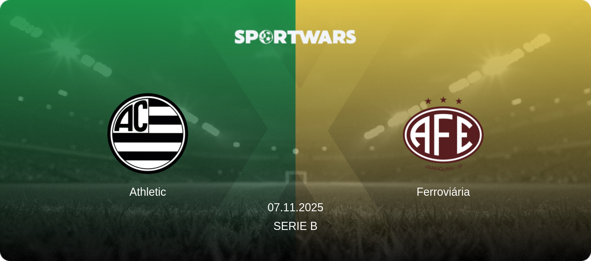 Athletic — Ferroviária, 07.11.2025 — Serie B (match preview)