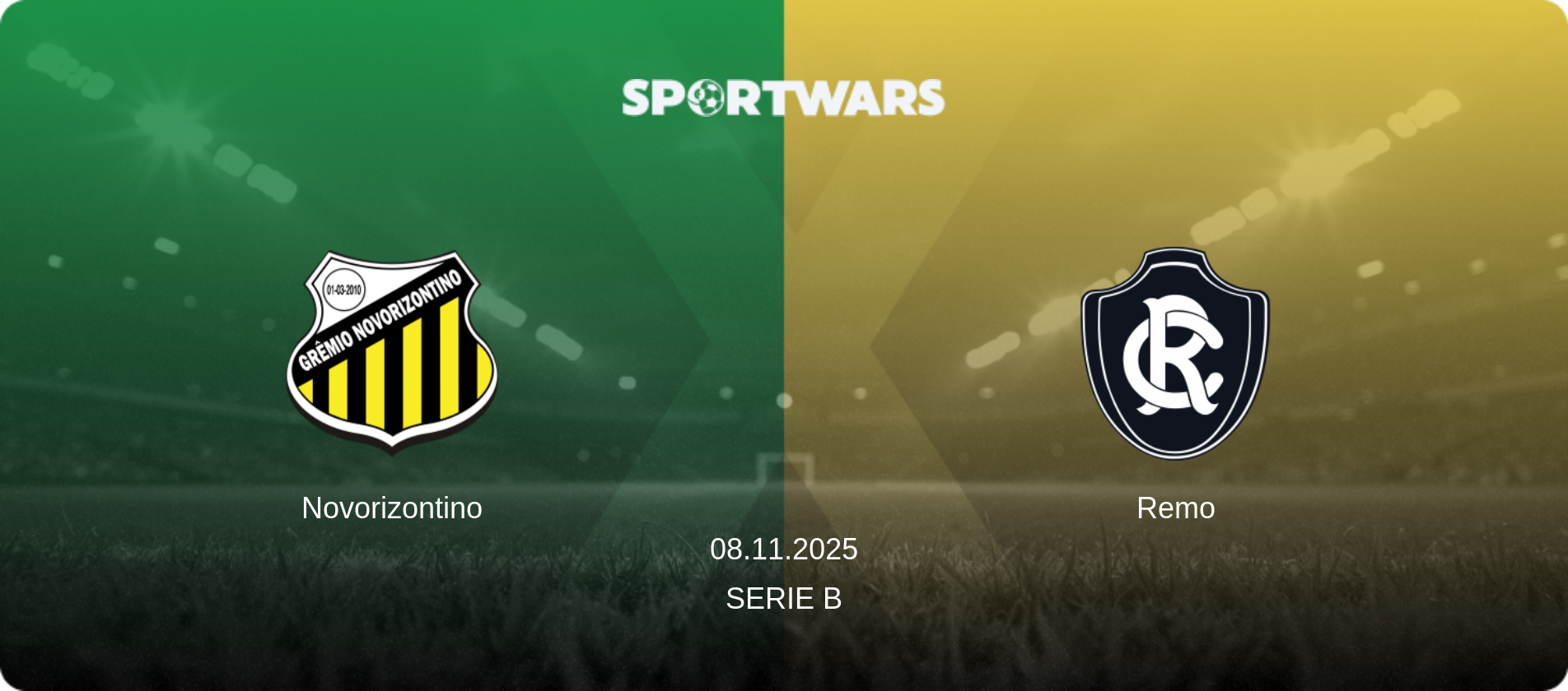 Novorizontino — Remo, 08.11.2025 — Serie B (match preview)