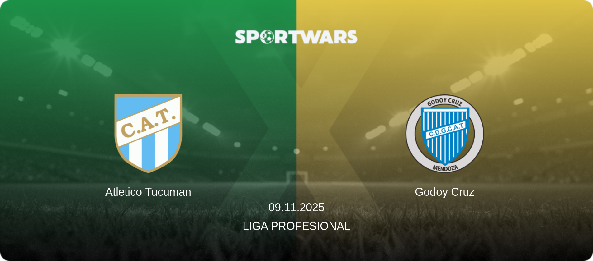 Atletico Tucuman — Godoy Cruz, 09.11.2025 — Liga Profesional (match preview)