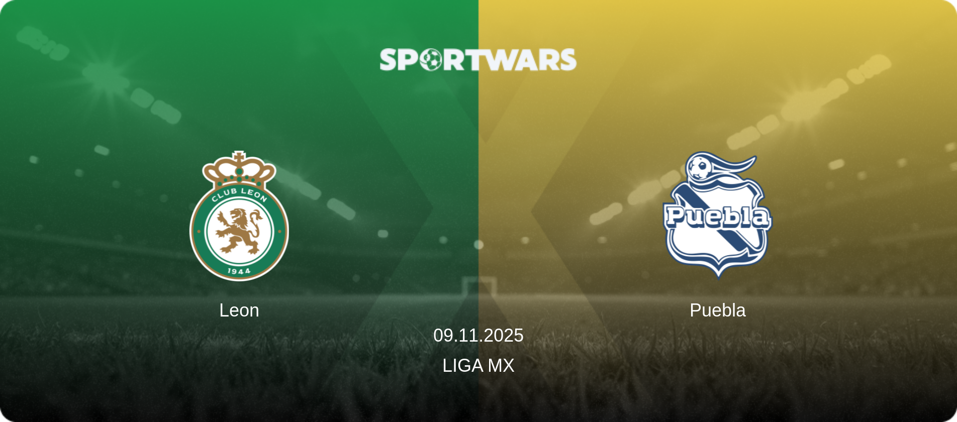 Leon — Puebla, 09.11.2025 — Liga MX (match preview)