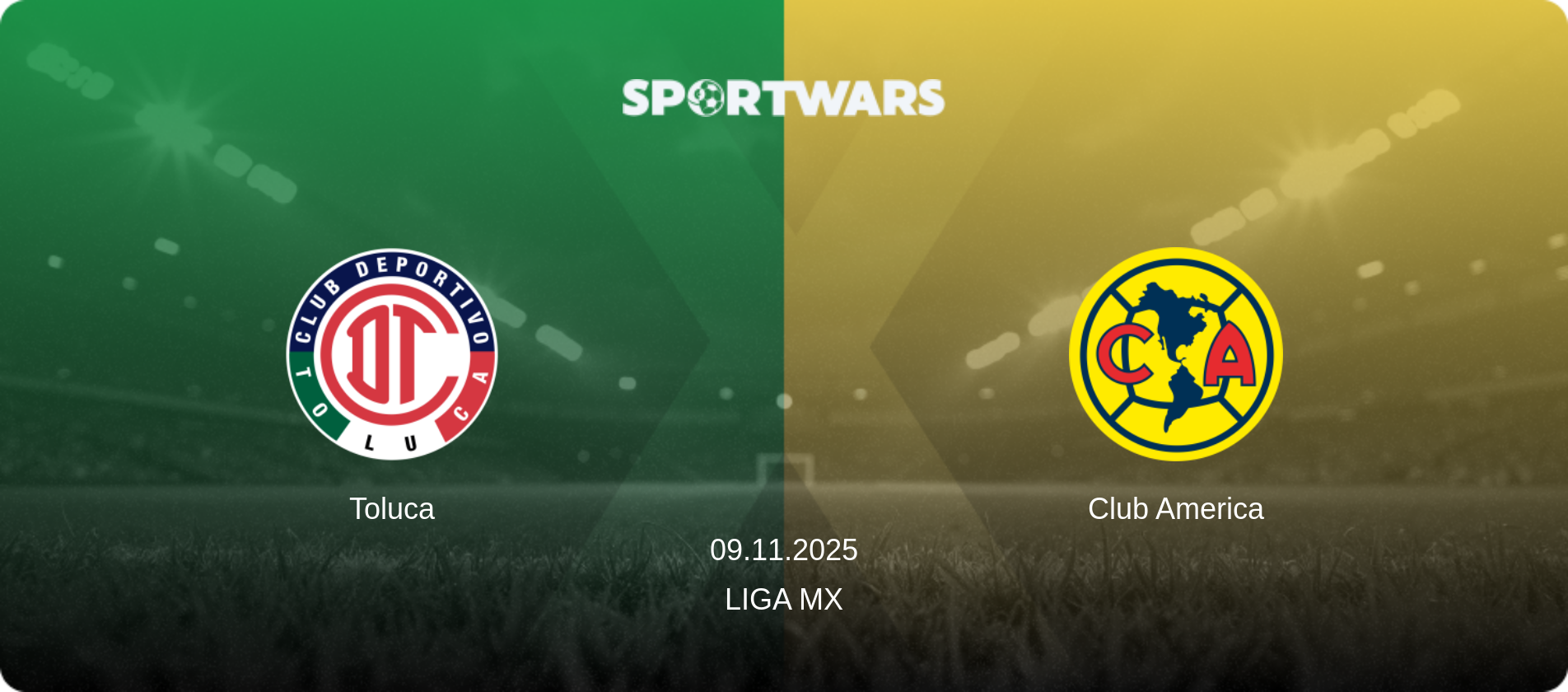 Toluca — Club America, 09.11.2025 — Liga MX (match preview)